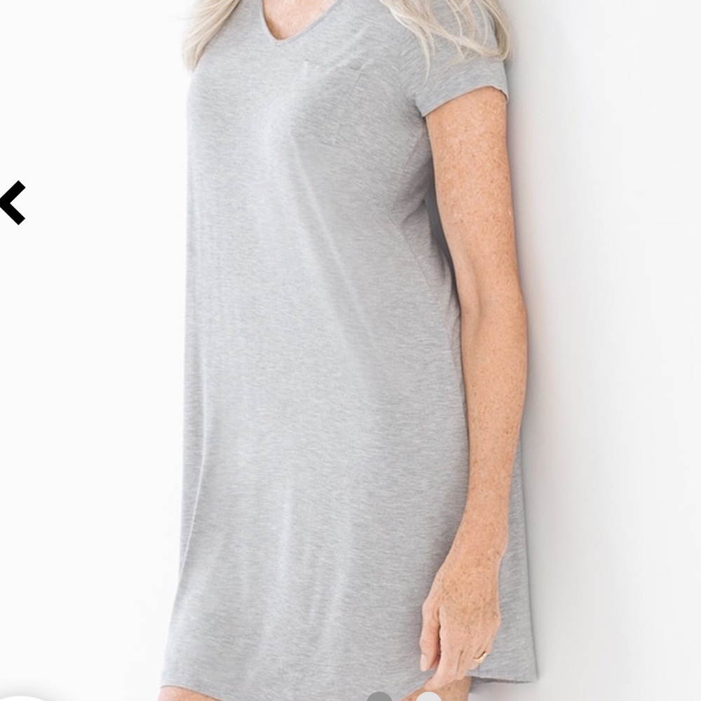 SOMA Cool Nights Gray Sleep Shirt